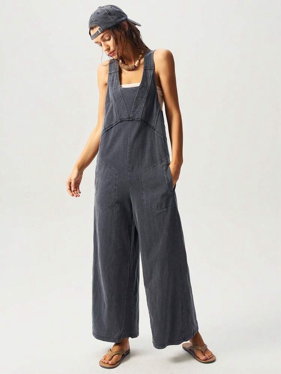Daily Practice Pants - Anthropologie Palmra Wide Leg Jumpsuit